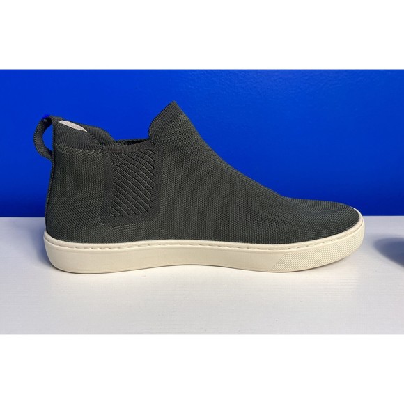 Rothy's Chelsea Ankle Boot High Top Sneaker Women's 11 Moss Green Slip On Shoe - Picture 5 of 13